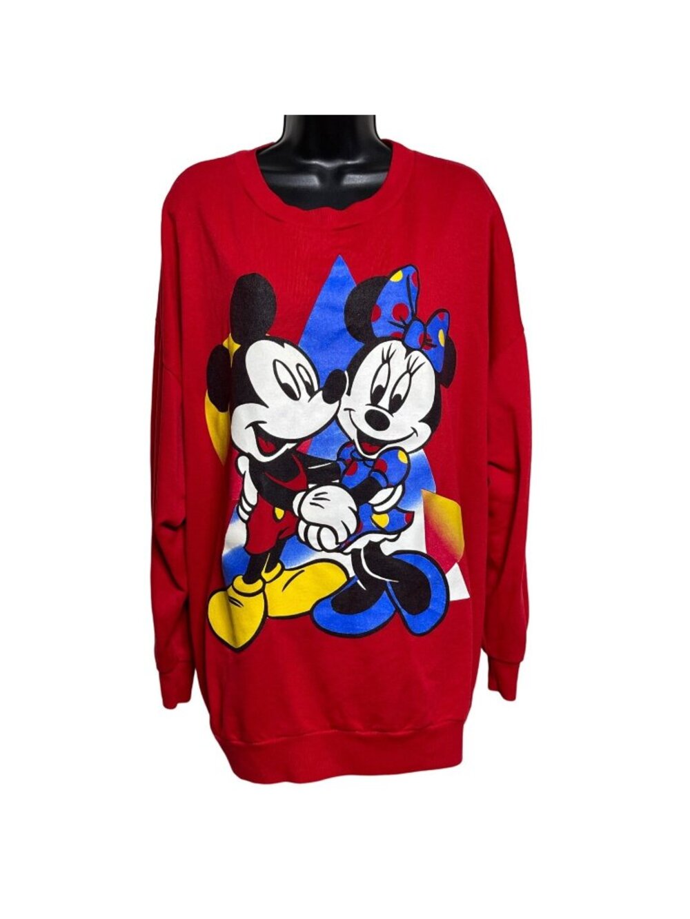Vintage Disney Mickey Unlimited Sweatshirt Mickey & Minnie Land 'N Sea